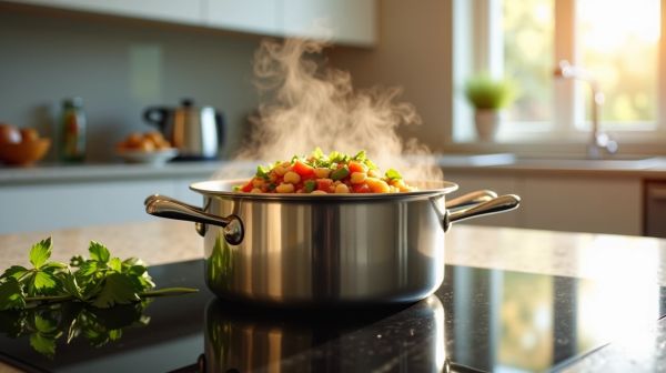 Pourquoi la poêle en inox est-elle le choix parfait pour une cuisine saine ?