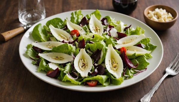 Quel vin se marie idéalement avec une salade d'endives ?